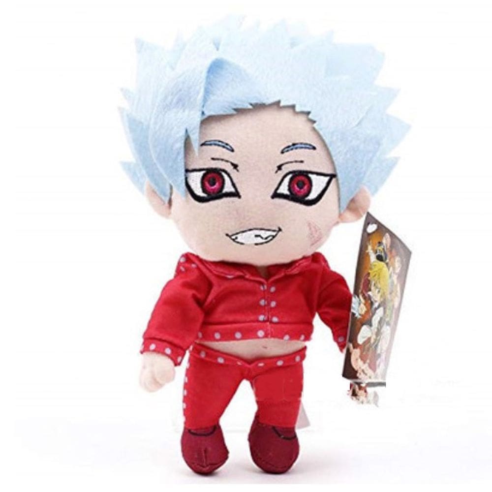 Meliodas de desenho animado de bonecas de pelúcia de Os Sete Pecados Capitais