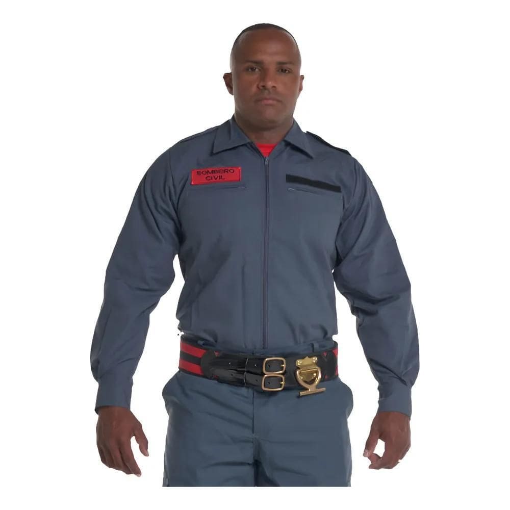 2X Gandola Bombeiro Civil Manga Longa Rip Stop Para Evento