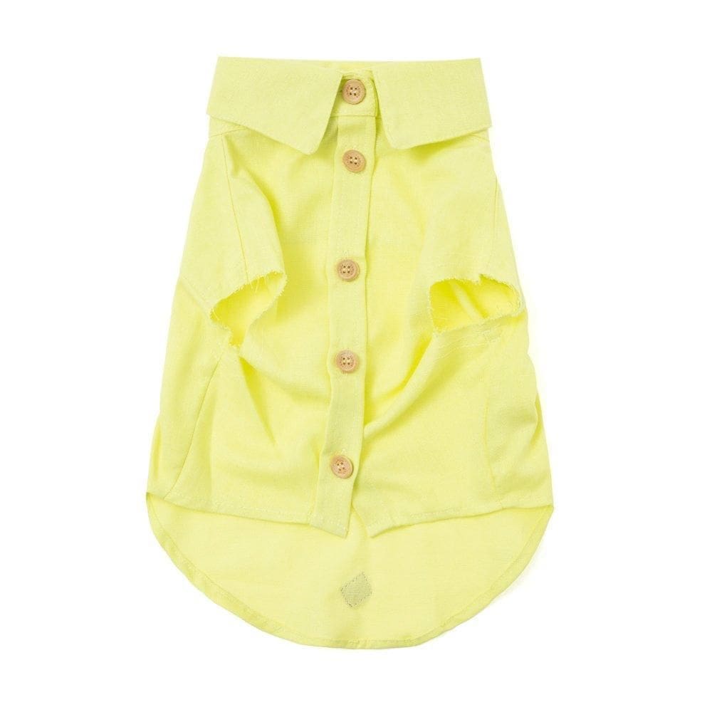 Camisa Guido Pet - Lemon - M