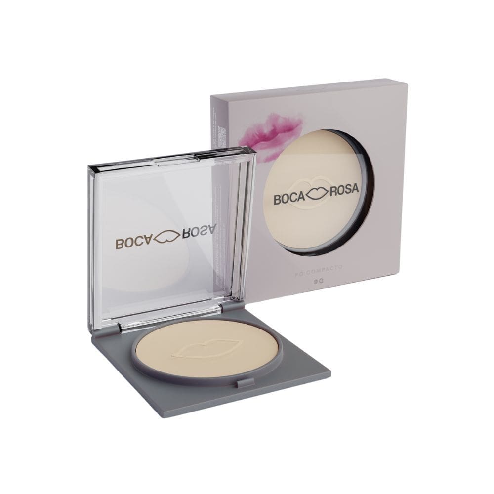 Pó Compacto Boca Rosa Translucido Cuscuz 9g