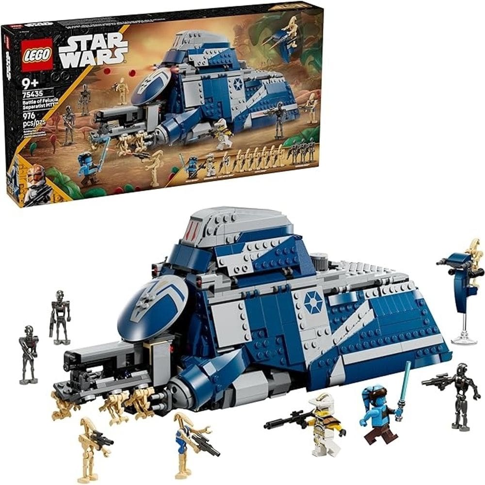 Lego 75435 Star Wars A guerra dos Clones - Nave Batalha De Felucia Separatista Mtt – 976 peças