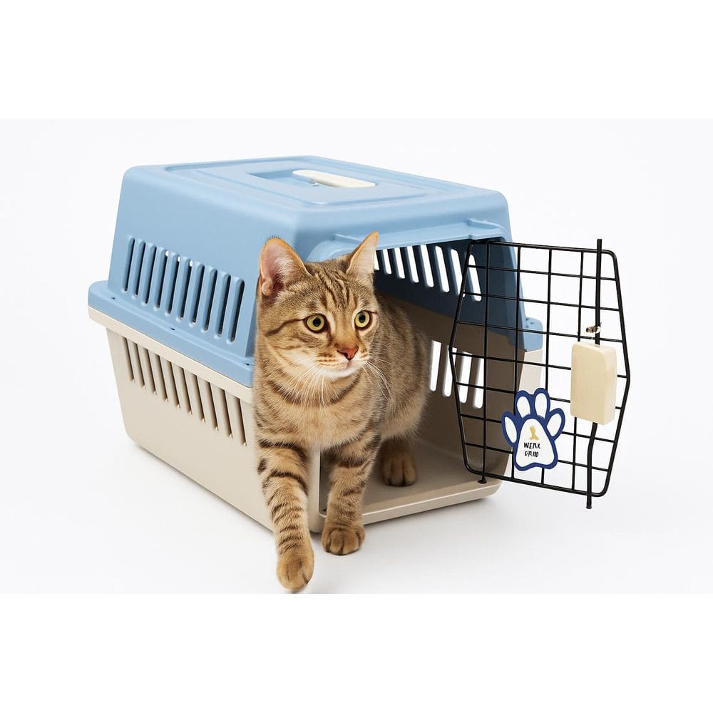 Melhor Caixa Transporte Pet Nº2 6 A 10Kg 48X31X30Cm - Azul