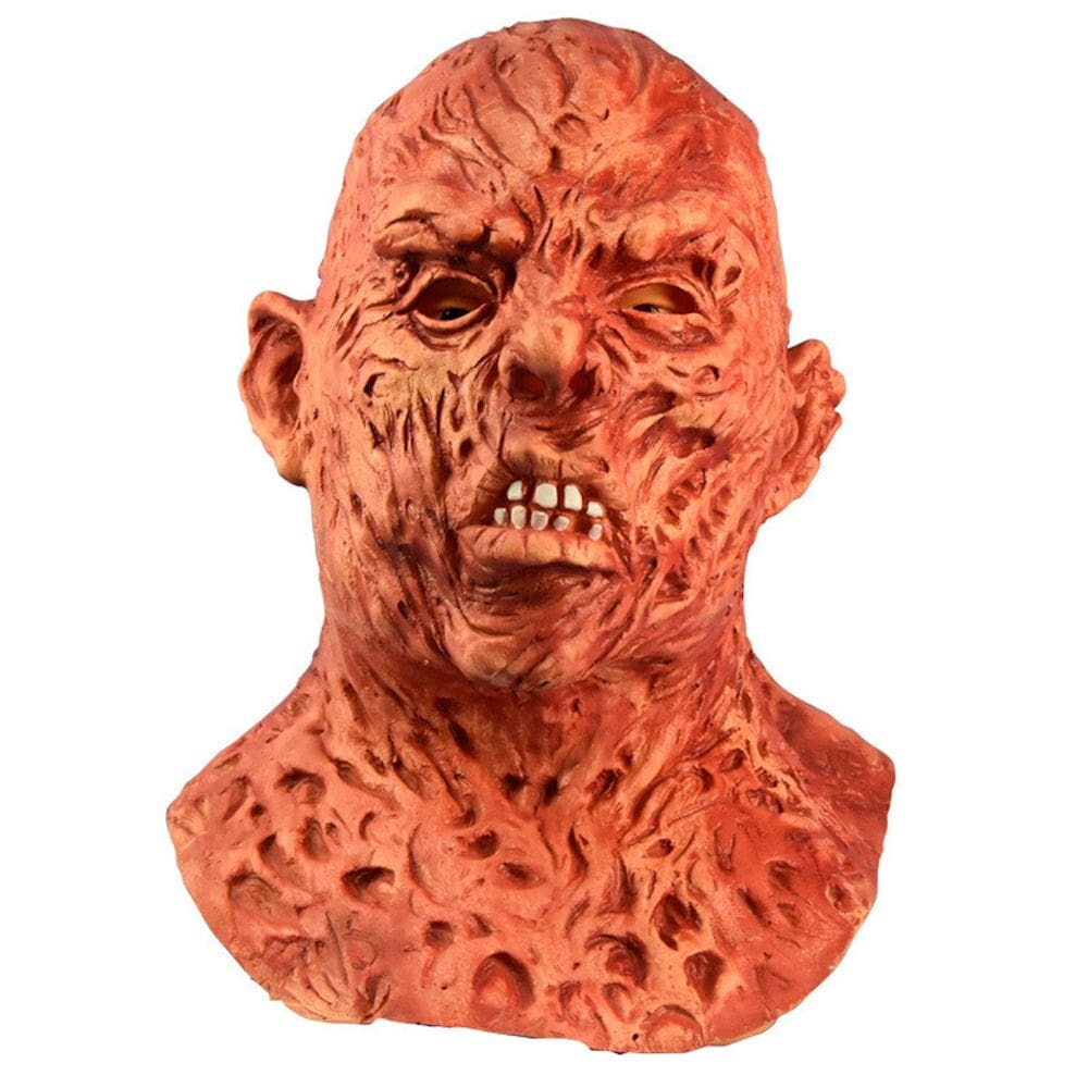 Máscara facial completa Freddy Headgear Latex Cosplay Costume Props