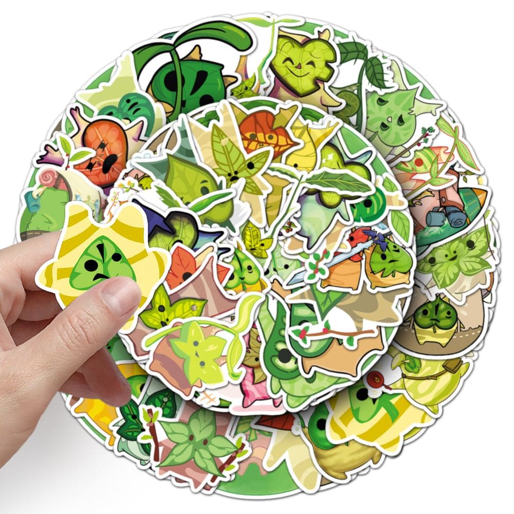 Adesivos Koroks, vinil impermeável, anime, 50 unidades/lote