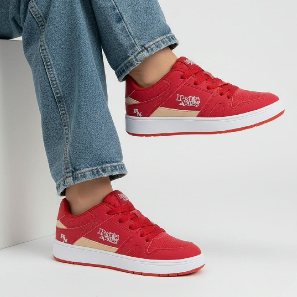 Tênis RED NOSE Moda Street Wear Skatista RMVM305 Vermelho