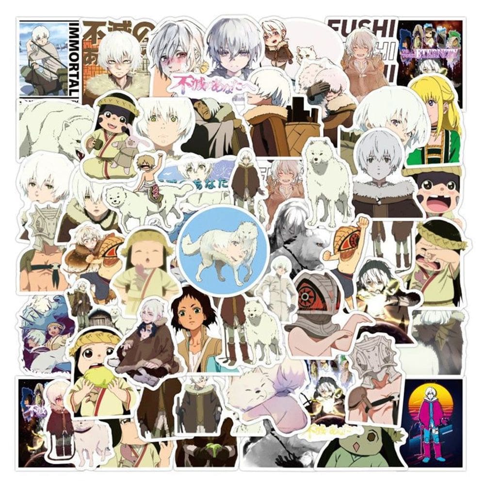 Adesivos To Yours Eternitys Waternitys Vinyl Anime 50 unidades