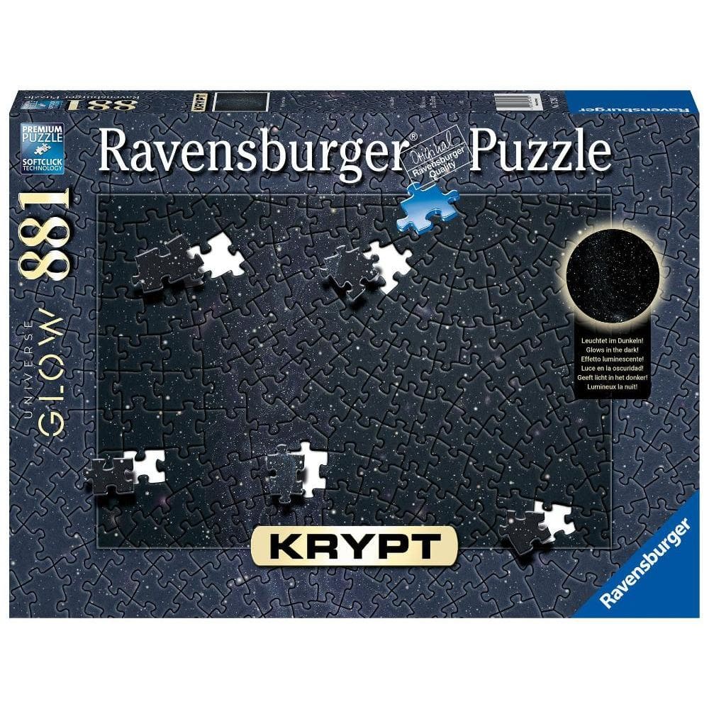 Puzzle 881 Peças Krypt Universo que Brilha Ravensburger 12000240