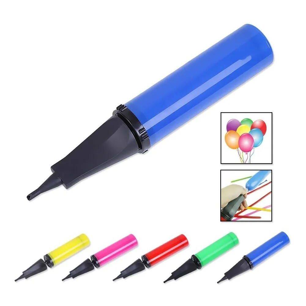 2X Bomba De Ar Manual Para Encher Bexiga Bola Infláveis Balã