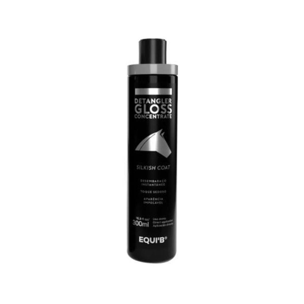 Silkish Coat Detangler Gloss Concentrate Para Cavalos 300Ml