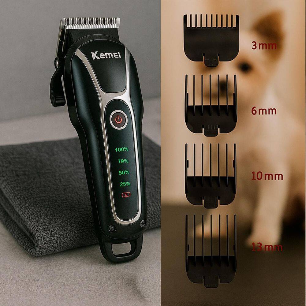 Kemei Pet Para Dog Com Corte Rente E Suave