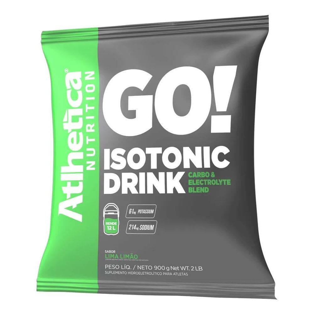 2X Go Isotonic Drink 900G Atlhetica Nutrition Sabor Lima Li