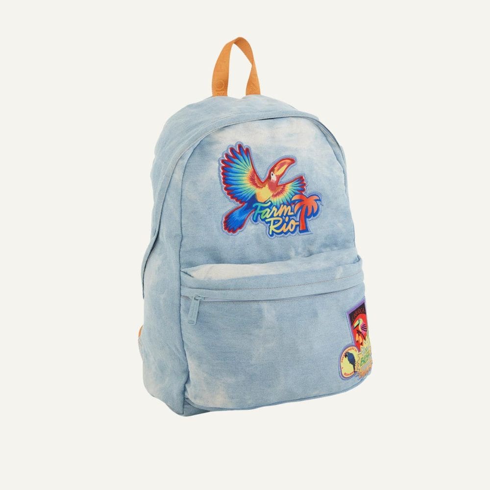 Mochila Xodó Patch Rio Azul - Farm