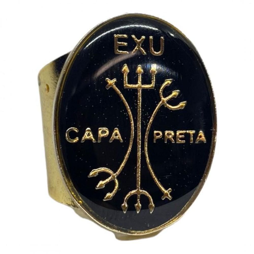 Anel Ajustável Orixá Candombléumbanda Metal-Selecione Modelo