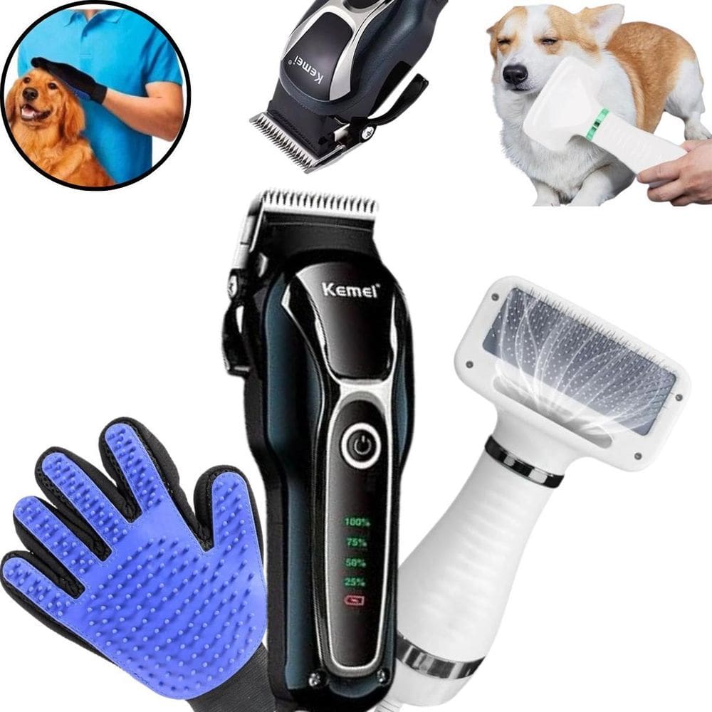 Máquina Tosa 1991 Com Secador E Luva Pet