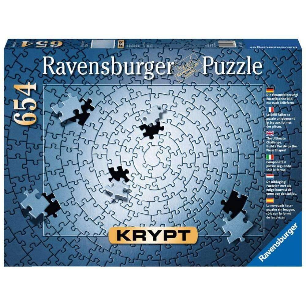 Puzzle 654 Peças Krypt Prata Ravensburger 12000071