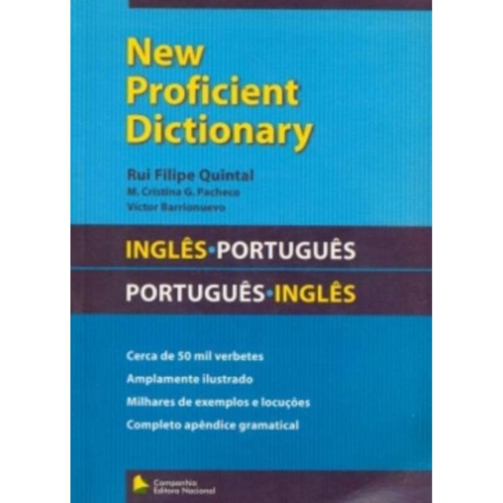 New Proficient Dictionary - Ingles / Portugues - P