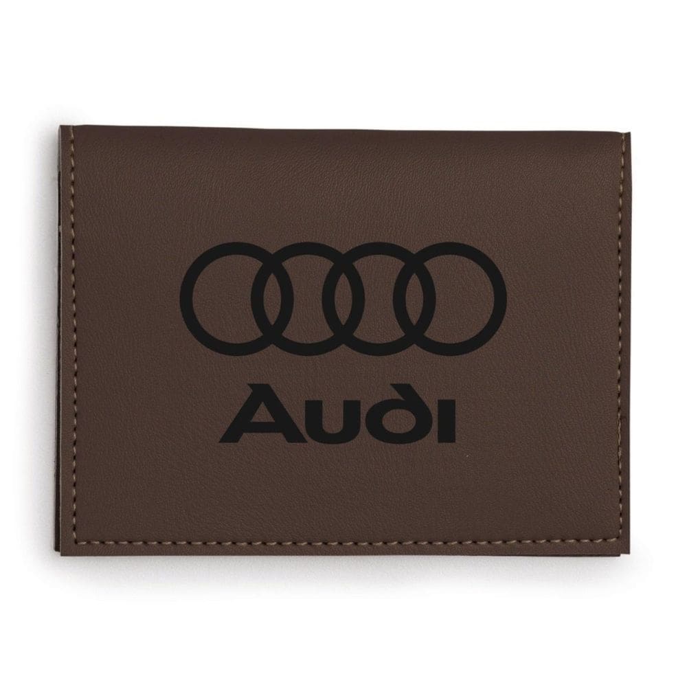 Porta Documento De Carro Bidins Em C. Sintético Para Audi