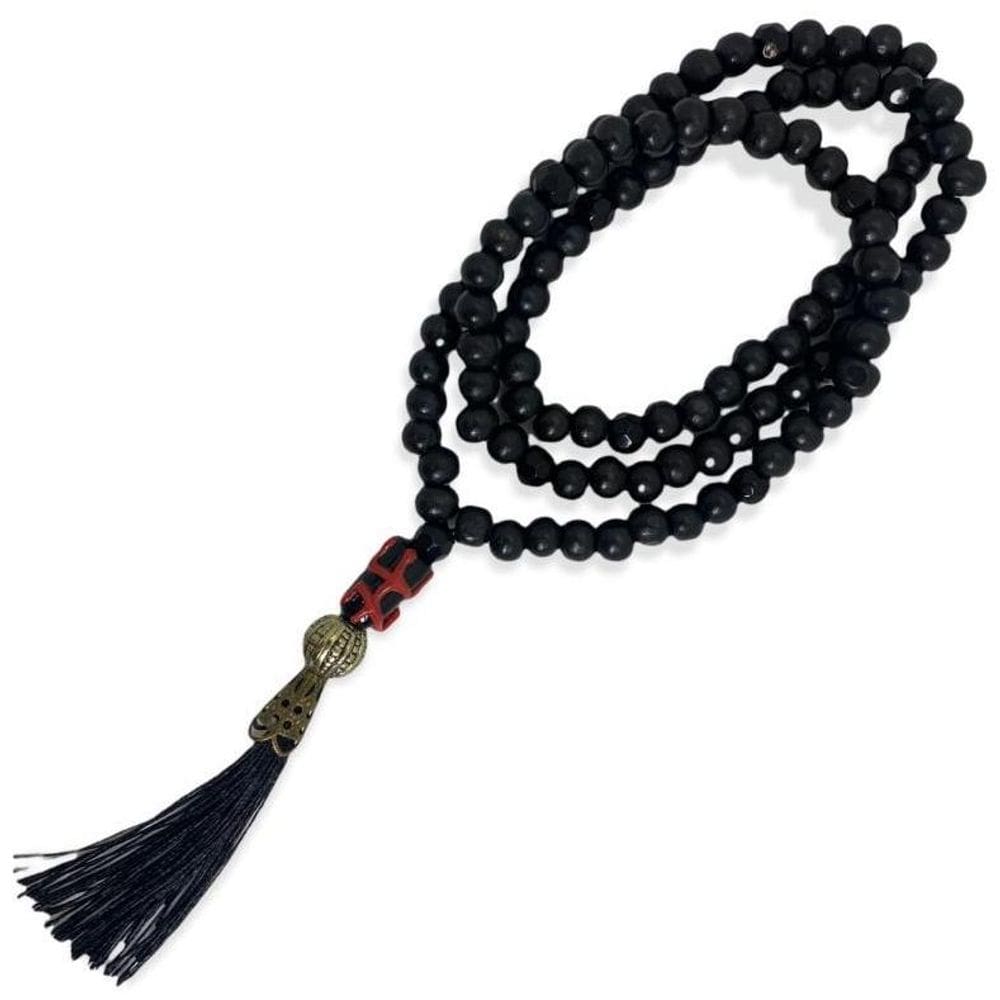 Japamala Dos Orixás De Madeira 108 Contas 8 Mm-Escolha A Cor