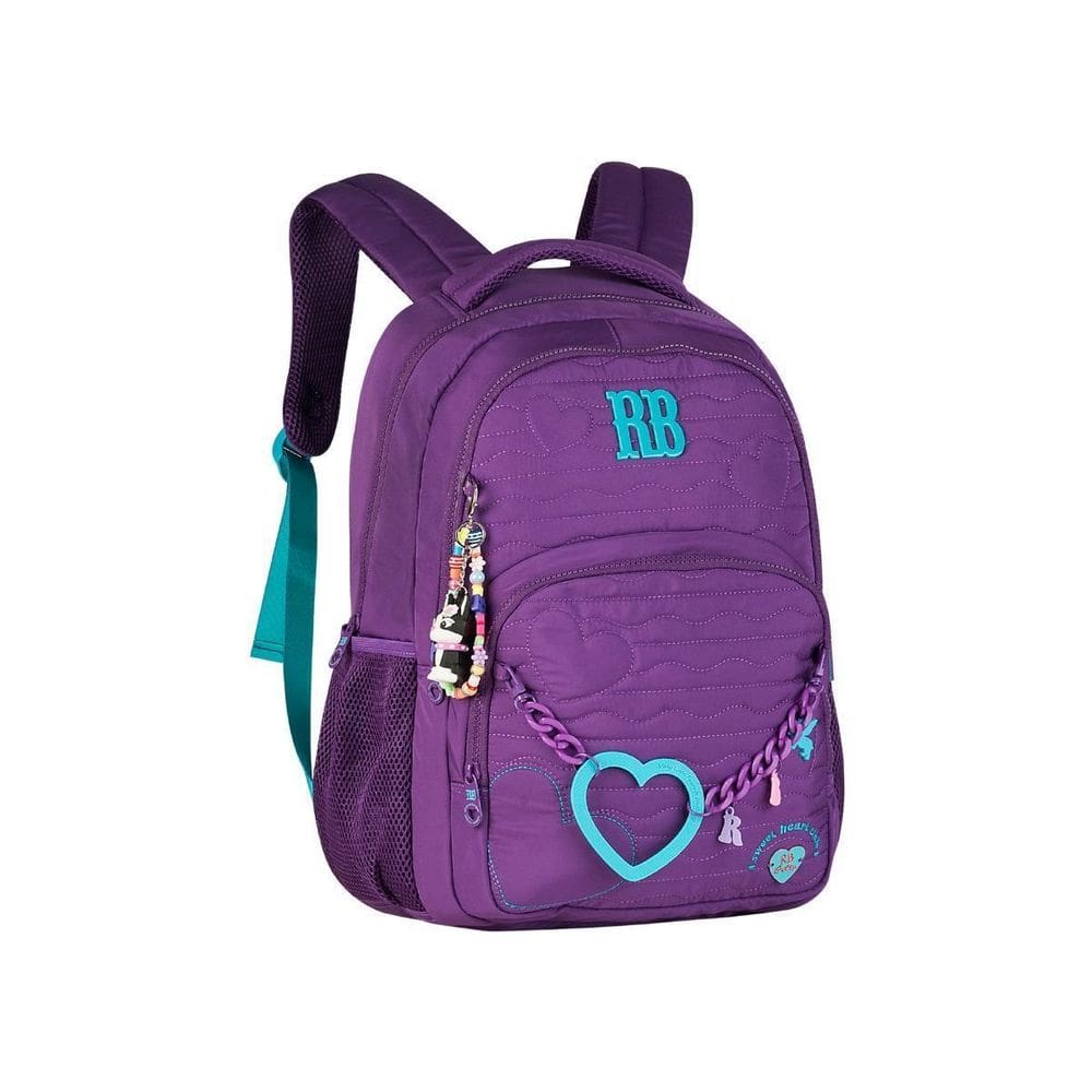Mochila Costas Rebecca Bonbon Passeio Teen Meninas Roxo