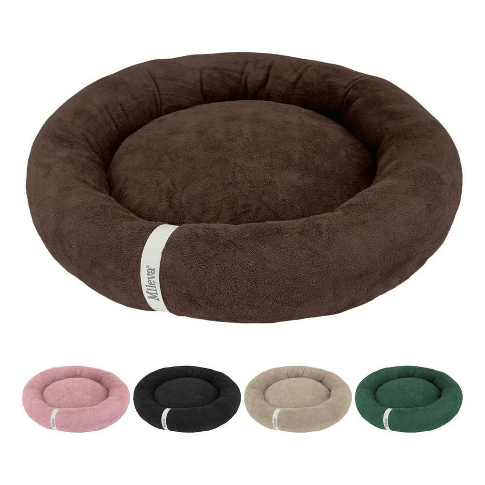 2X Cama De Gato Caminha Nuvem Ninho Pet Soft Redonda 70X70Cm