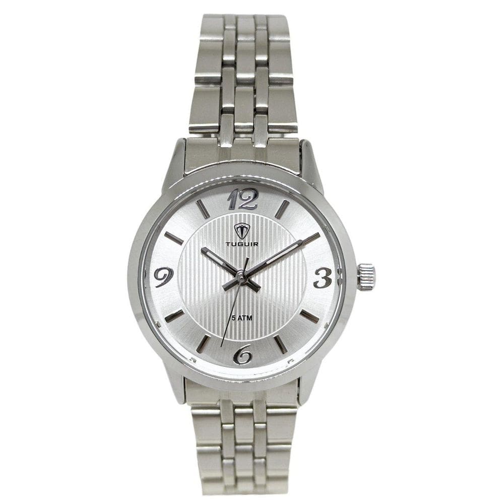 Relógio Feminino Tuguir Analógico 9182A Prata