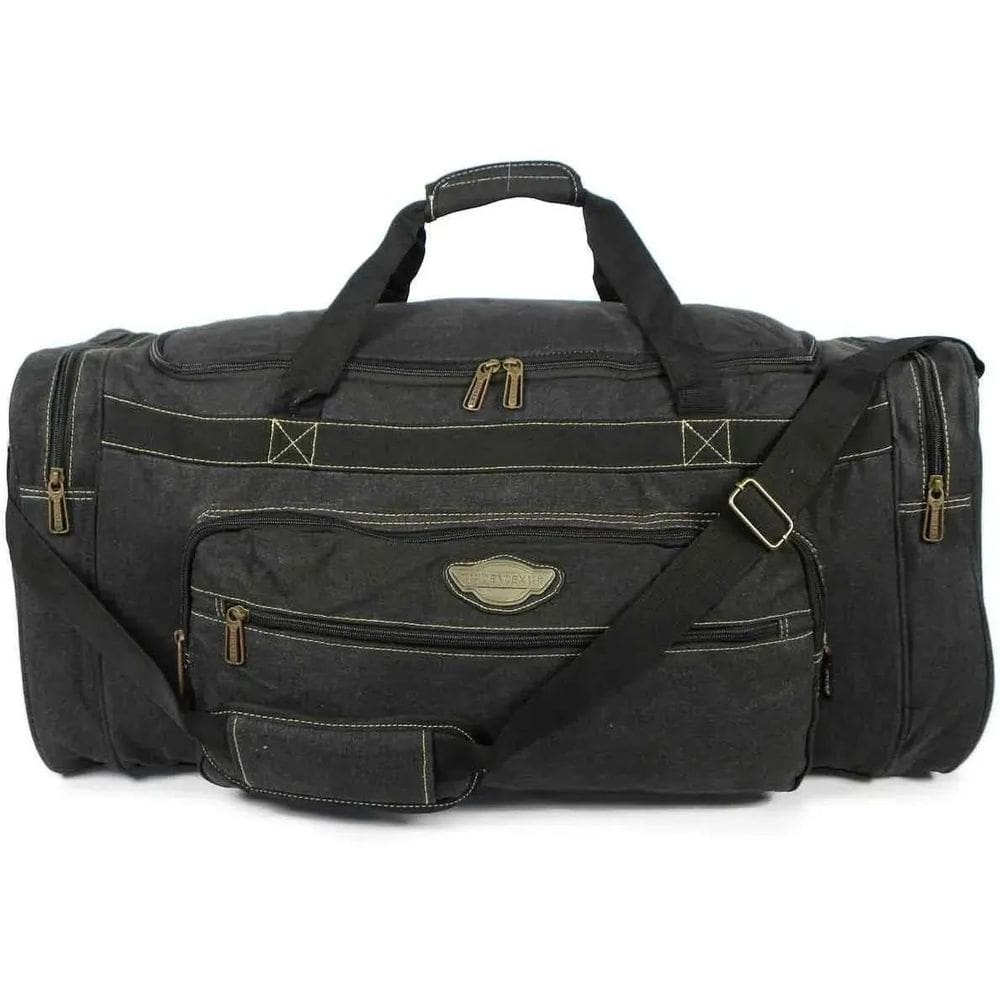 Sacola Bolsa De Viagem Em Lona Com Alça Transversal Grande