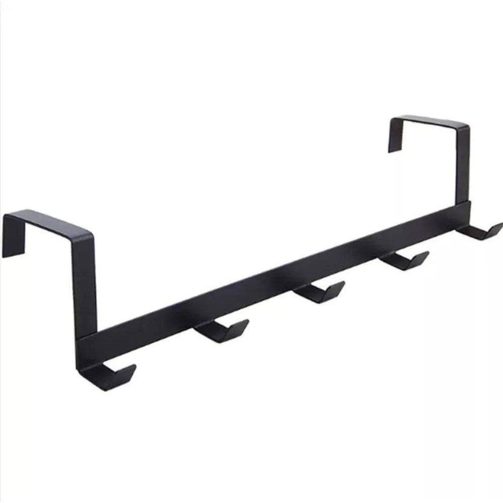 2X Kit 2 Gancho Porta Com 5 Suporte Multiuso Bolsa Toalha Fu