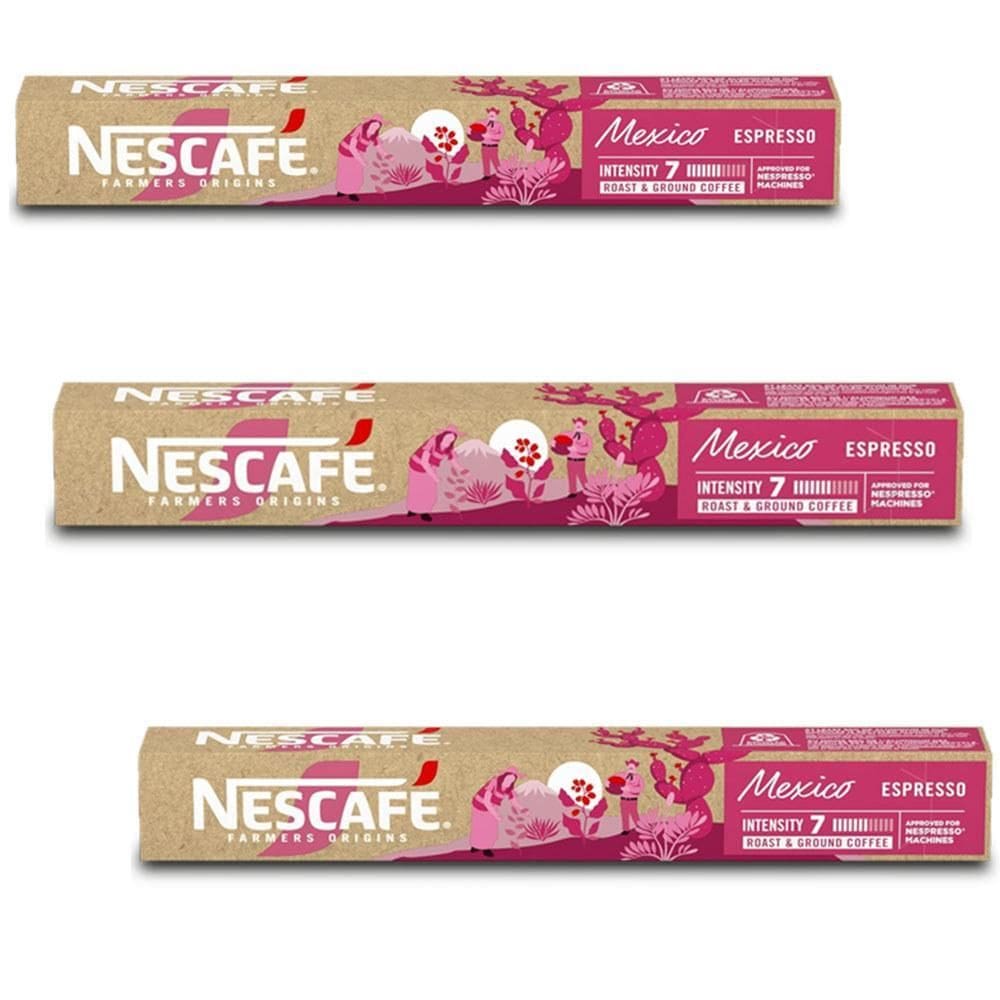 30 Cápsulas Nescafé Farmers Origins México