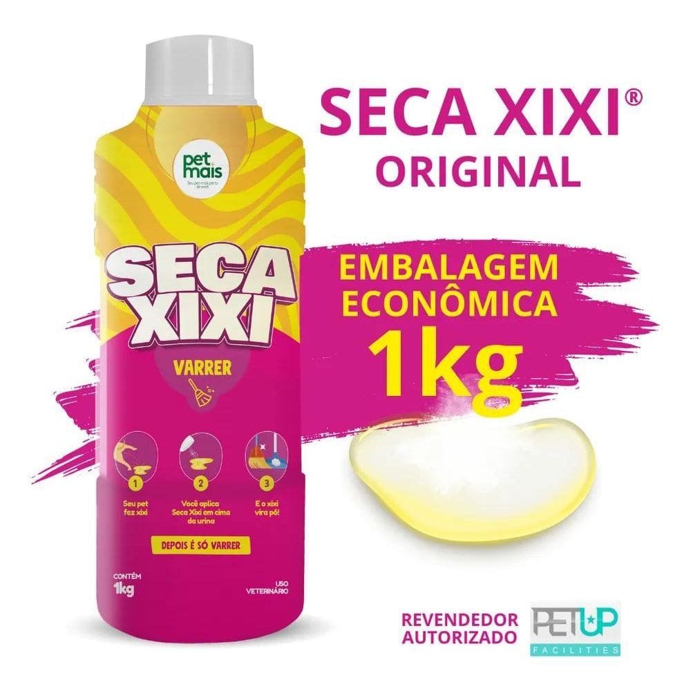 2X Seca Xixi Varrer 1Kg Petmais