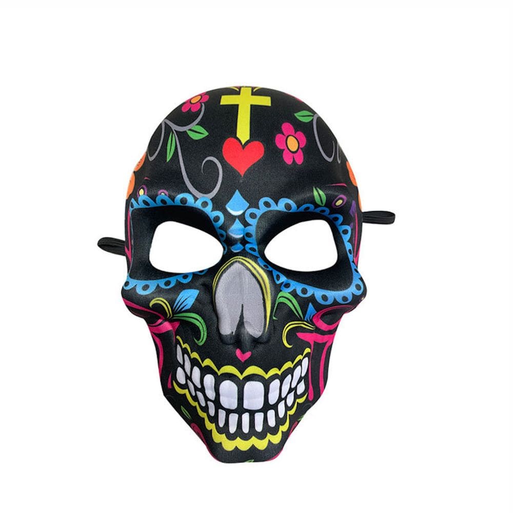 Máscara de fantasia de cosplay para Halloween com impressão mexicana EVA 400g