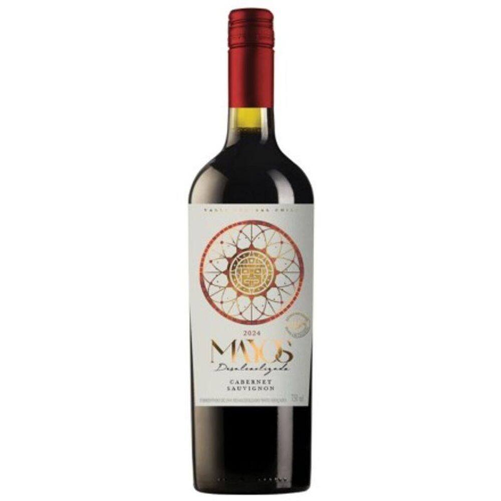 Vinho Sem Álcool Tinto Mayos - 750Ml - Chile - 01 Un