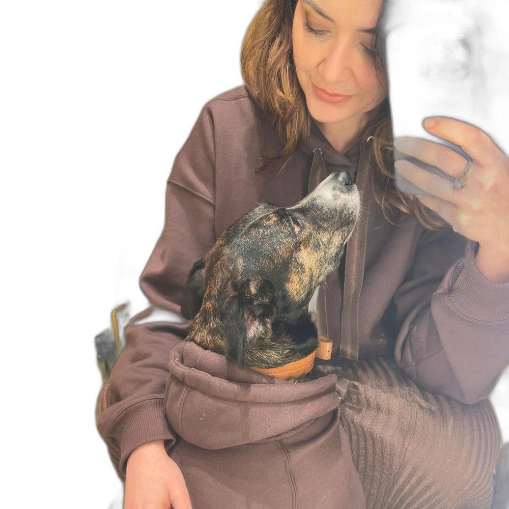 Moletom Basic Felpado Pet - Cinza - G