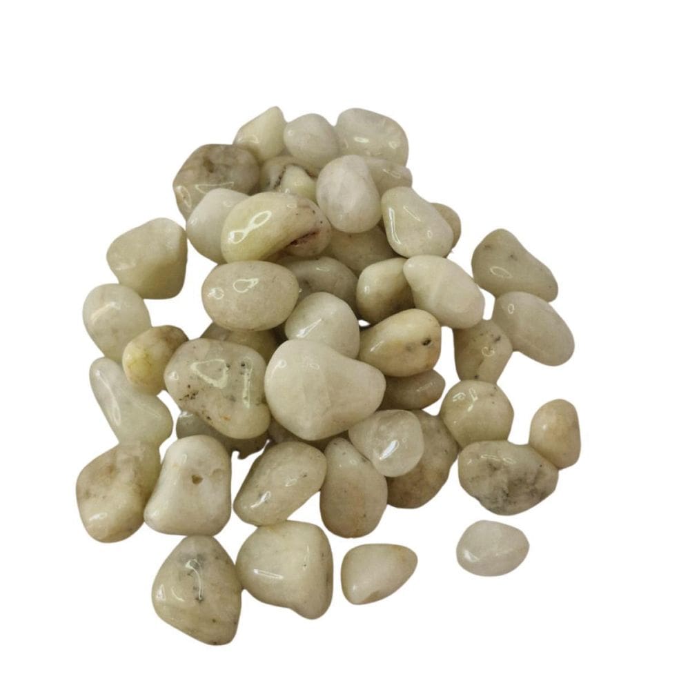 Pedra Quartzo Com Enxofre 4 A 6 Cm Rolado 250G Natural