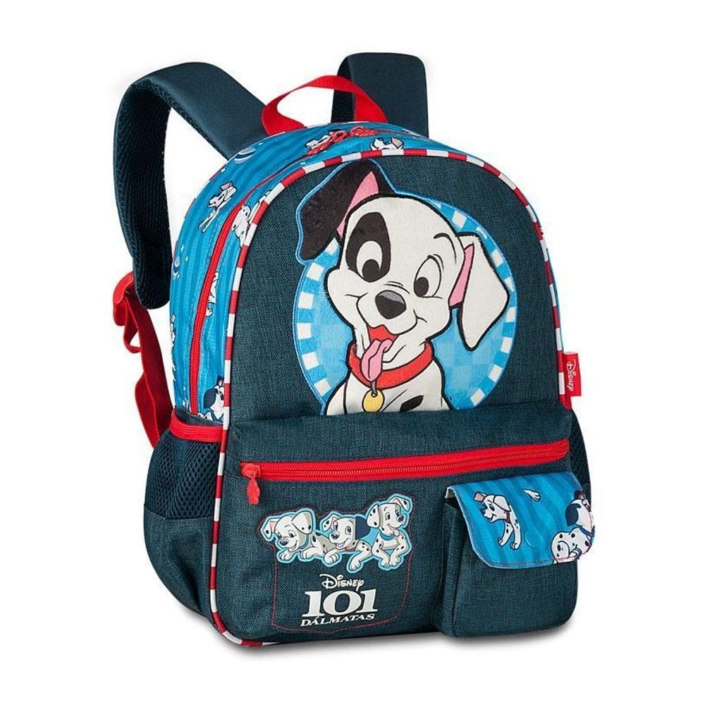 Mochila De Costas Infantil 101 Dalmatas Disney Dl27036D