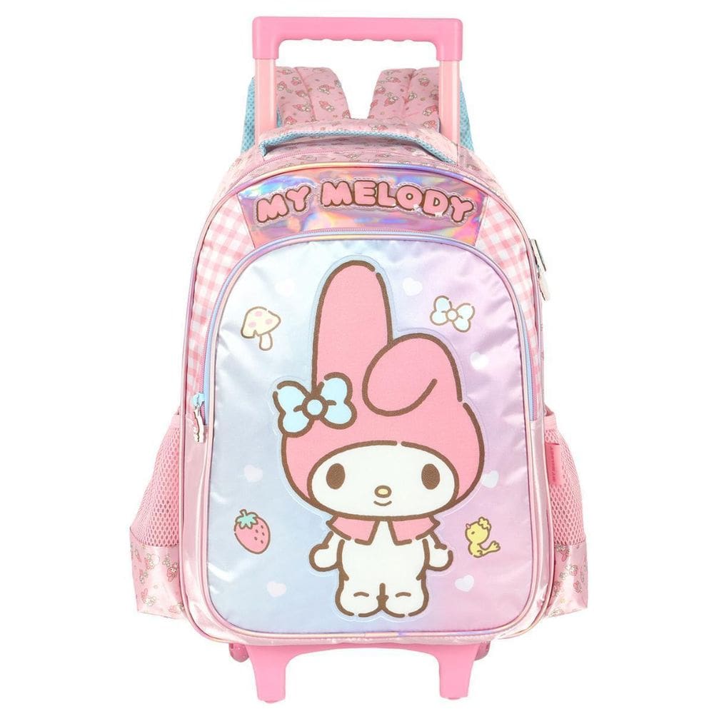 Mochila My Melody Rodas Meninas Passeio Escolar Infantil