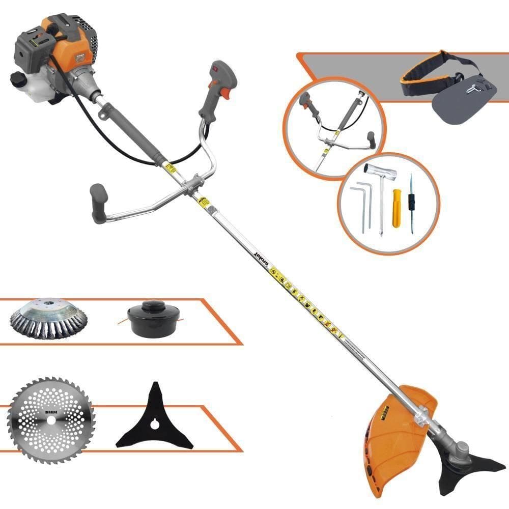 Roçadeira Tekna Rl520p + Faca 40 Dentes + Escova De Aço