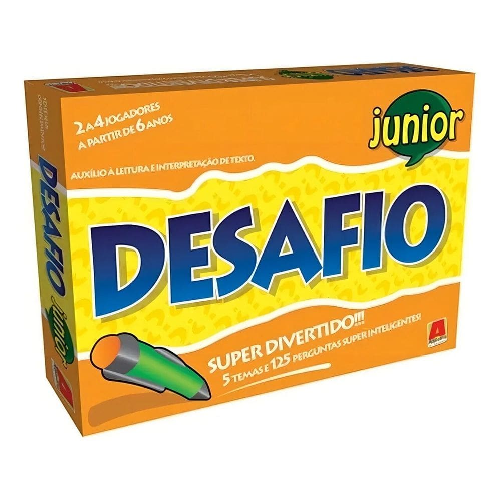 Jogo De Tabuleiro Desafio Junior - Algazarra