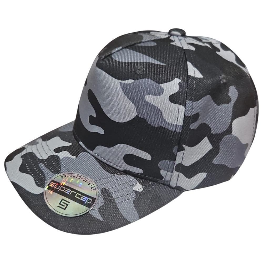 Boné Aba Curva Camuflado Frente Americana Supercap 26708 Cin