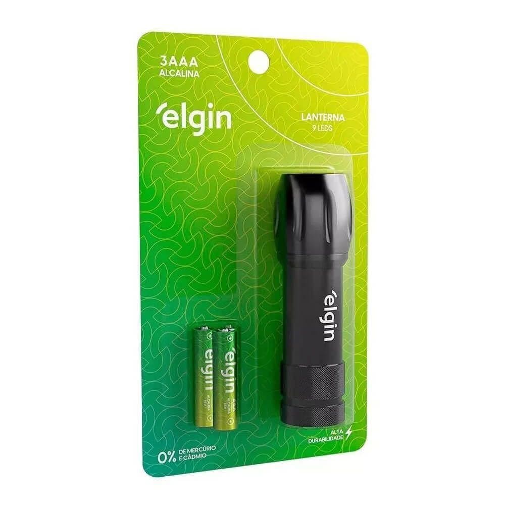 Lanterna De Bolso - Acompanha 3 Pilhas Alcalinas Aaa Palito