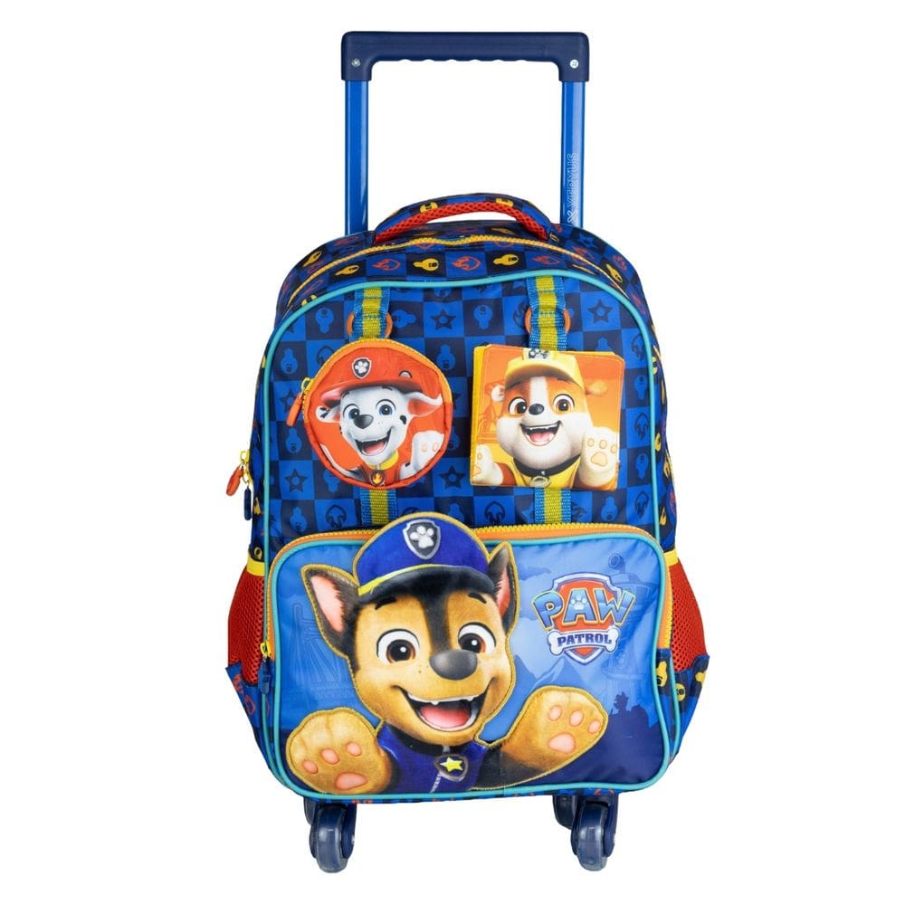Mochila de Rodas Patrulha Canina Paw Patrol Meninos Infantil