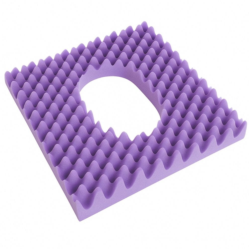 Forração Ortopédica Espuma Assento Quadrado Caixa Ovo 6cm Bioflorence