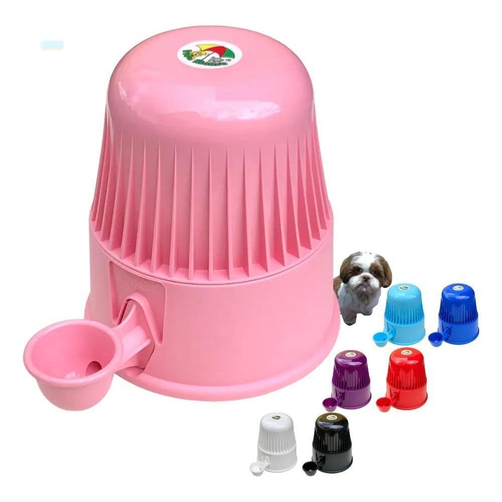 2X Bebedouro Vida Mansa Polipropileno Raças Pequenas 2 Litro