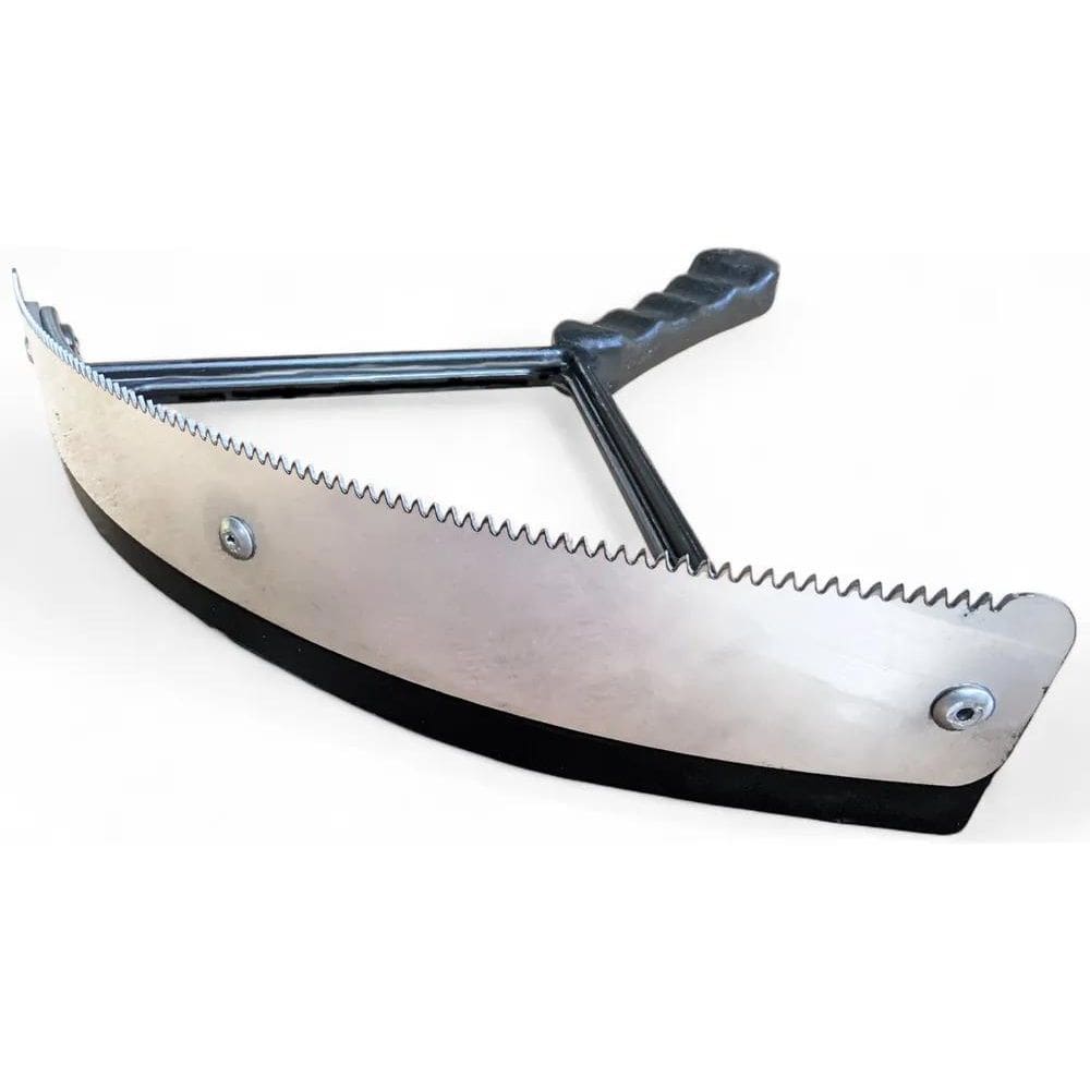 2X Rodo Raspador Banho Cavalo Cabo Antiderrapante