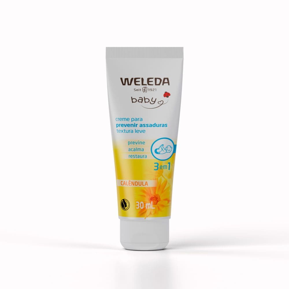 Weleda Baby Creme Preventivo de Assaduras Calêndula 30ml