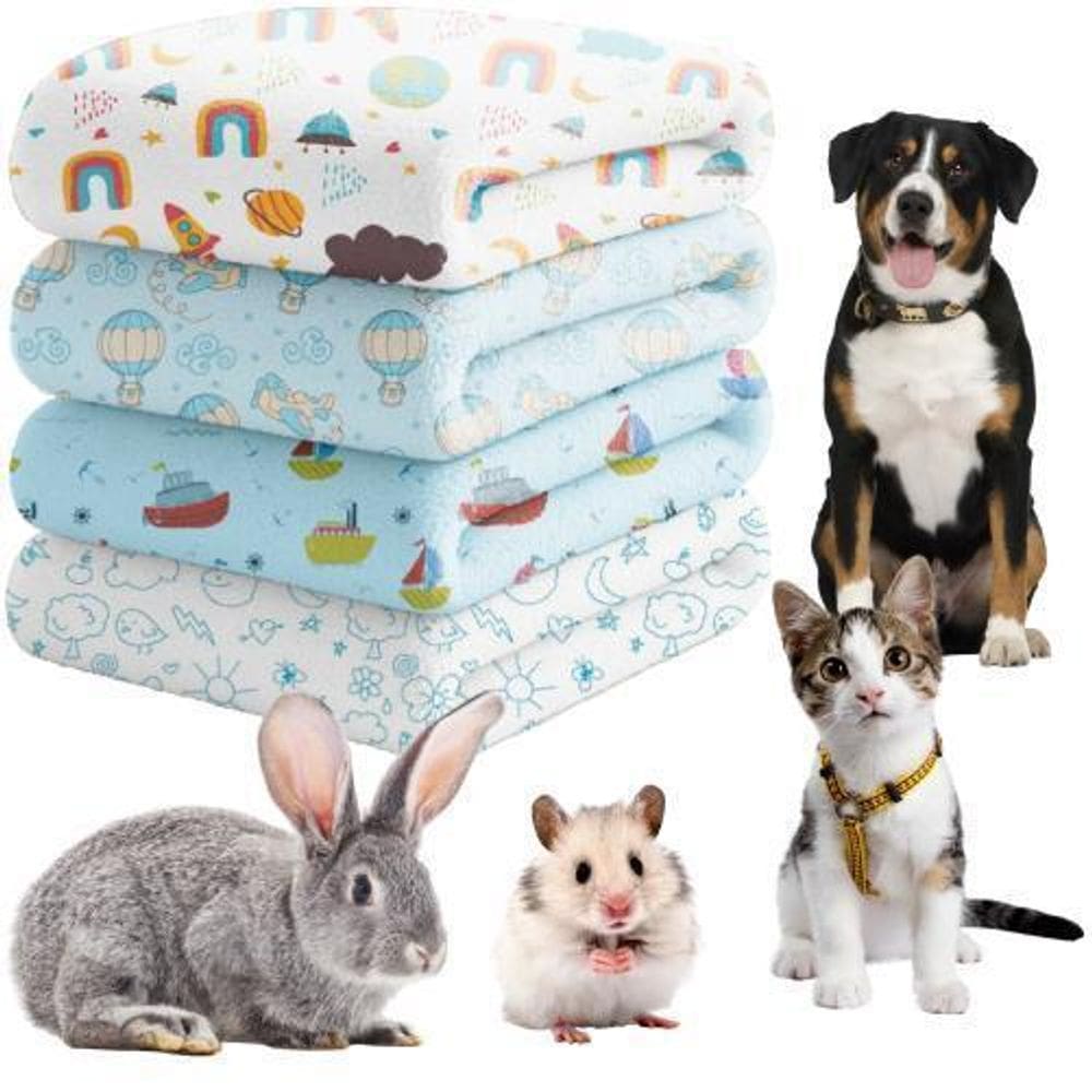 Mantinha Pet Avulsa Cão Gato Porquinho Coelho 70X90 Azul