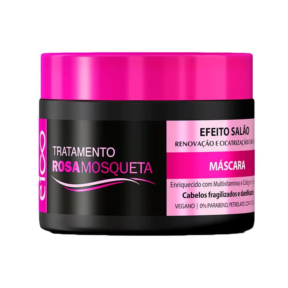 Máscara de Tratamento Eico Efeito Salão Rosa Mosqueta 270g
