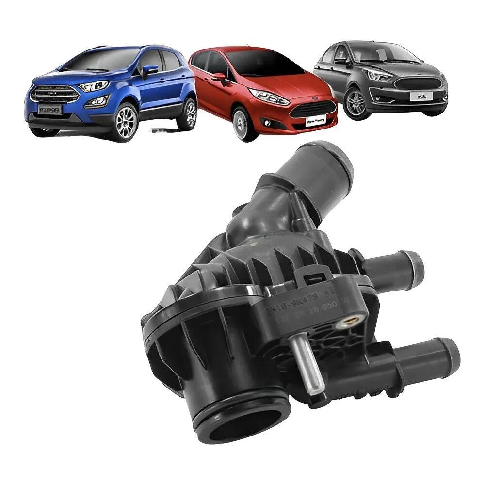 Carcaça Válvula Termostática Ka Ecosport 1.5 12v 3c Dragon