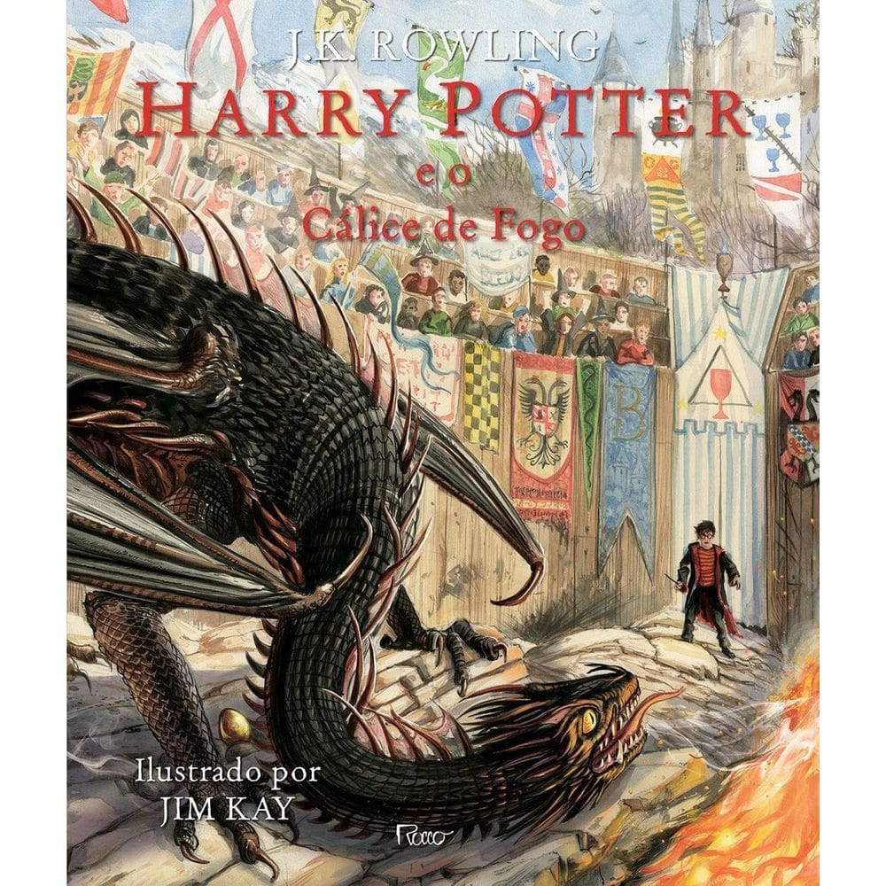 Harry Potter e o Cálice de Fogo - (Edição Ilustrada)