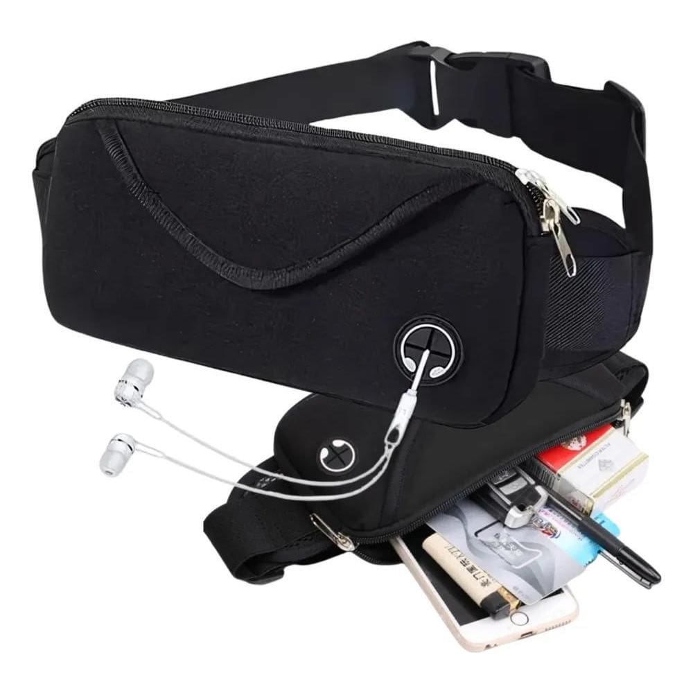 Pochete Esportiva De Corrida Slim Impermeável Celular Bike