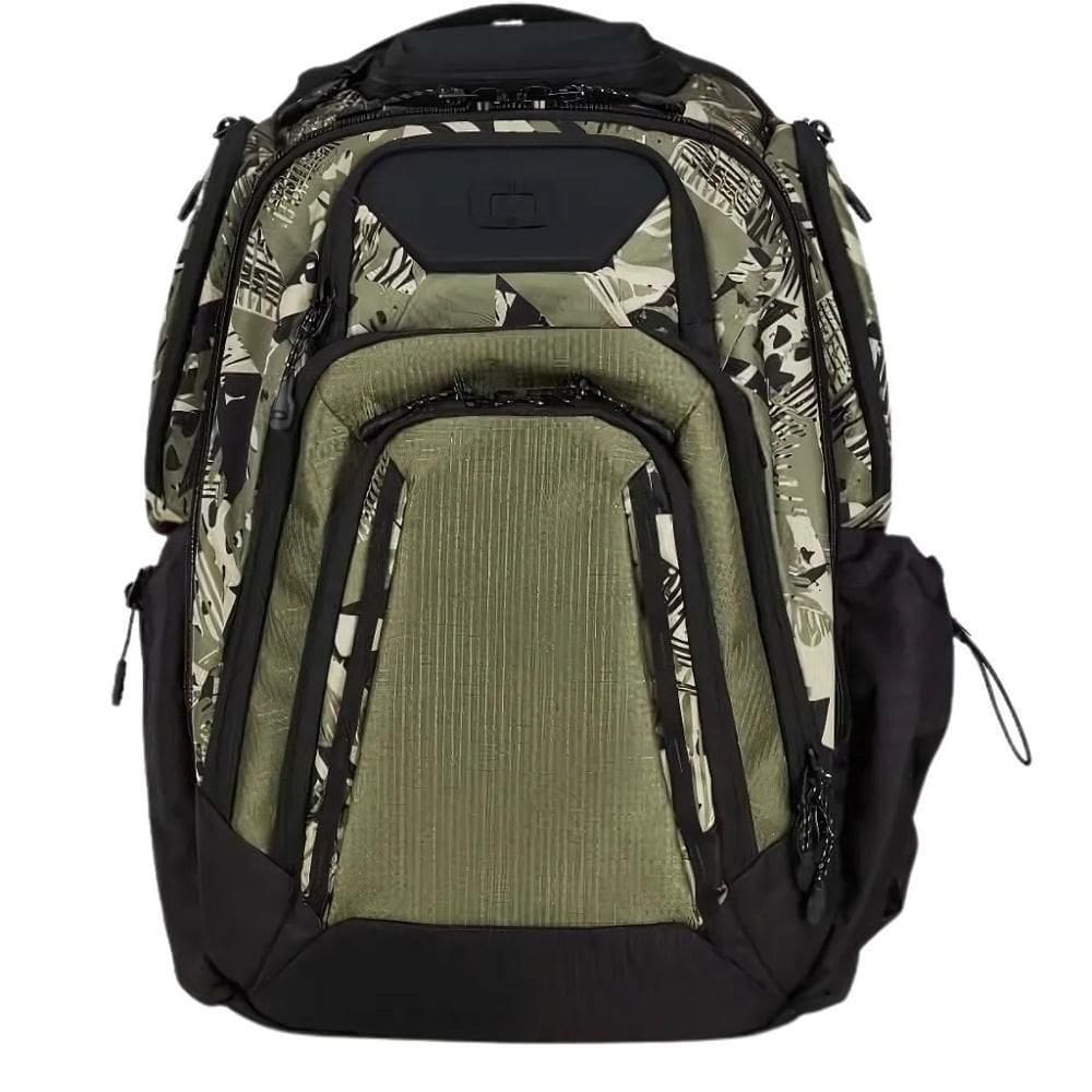 Mochila Ogio Renegade Pro Woodcut Polka Preto Verde
